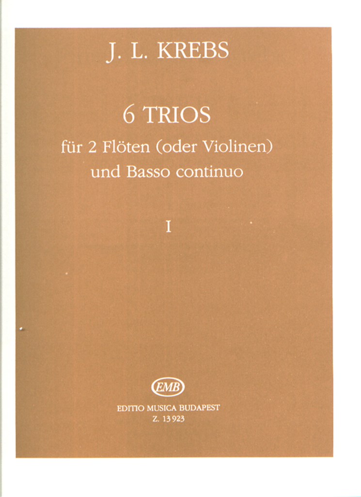 6 Trios Fur 2 Floten Und Basso Continuo 1